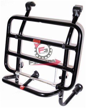 PORTAPACCO VESPA ANTERIORE NERO