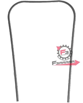 BORDO SCUDO VESPA PX/T5 NERO