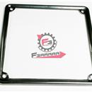 CORNICE TARGA VESPA PX CROMATA