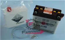 BATTERIA 12N5,5-3B CON ACIDO OKYAMI
