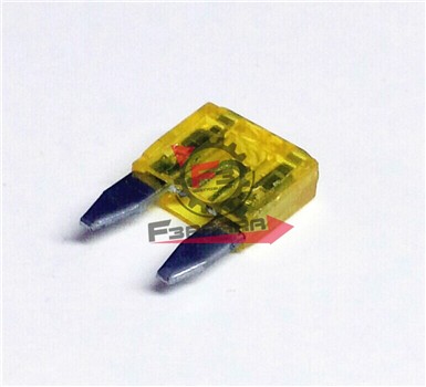 FUSIBILE A LAMA MINI 20 AMP. GIALLO