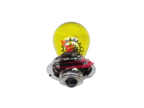 LAMPADA 12V 15W CODICE P26S GIALLA
