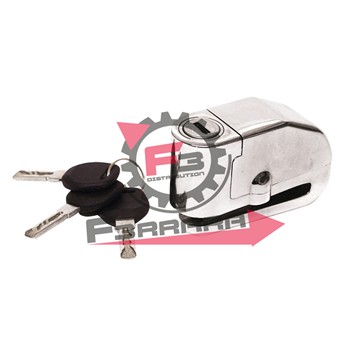 LUCCHETTO DISCO SONORO 5,5 CROMATO