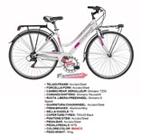 CICLO CTB 28 DONNA 6V BIANCA COPPI