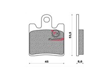 S.PASTIGLIE FD0264 BURG.250 (4PZ) NF