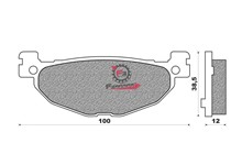 SERIE PASTIGLIE FRENO SPORT FD0378