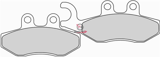 PASTIGLIE FRENO SCOOTER FD0330 (SR)