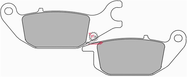 PASTIGLIE FRENO MOTO FD0331 (SR)