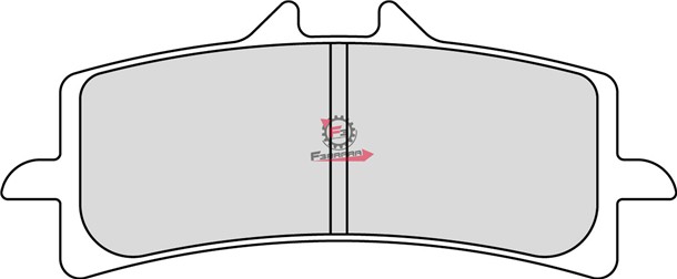 PASTIGLIE FRENO MOTO FD0415 (SR)