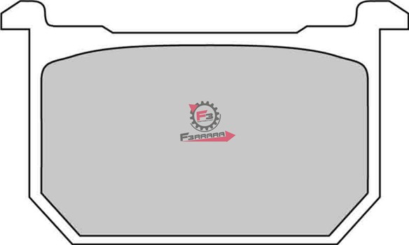 PASTIGLIE FRENO MOTO FD0053 (SR)