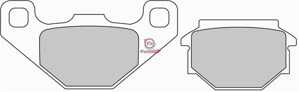 PASTIGLIE FRENO SCOOTER FD0165 (SR)