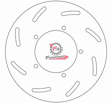 DISCO FRENO POST. ZIP 50 4T DF4013A