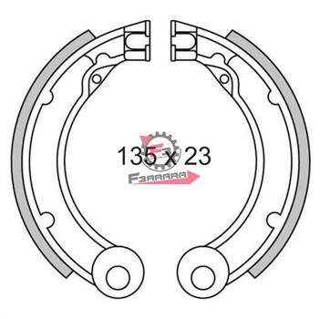 GANASCE FRENO VESPA 125/150 63> (SR)