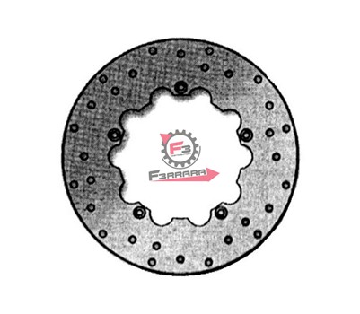 DISCO FRENO ANT. GILERA/X9 50/125