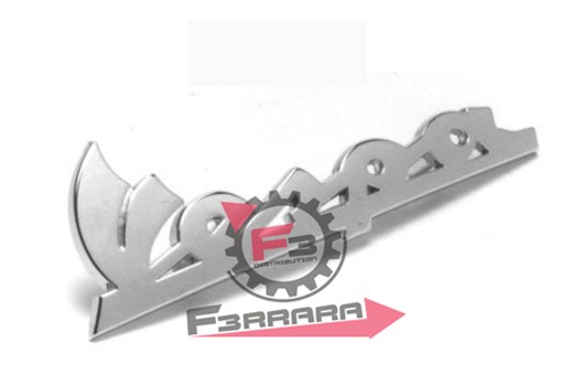TARGHETTA -VESPA 50- LUCIDA 3 PIOLI