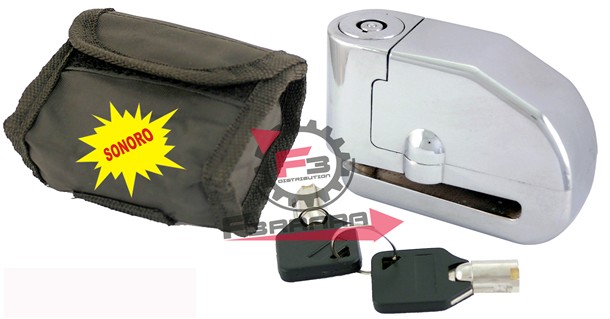 LUCCHETTO DISC LOCK CON ALLARME