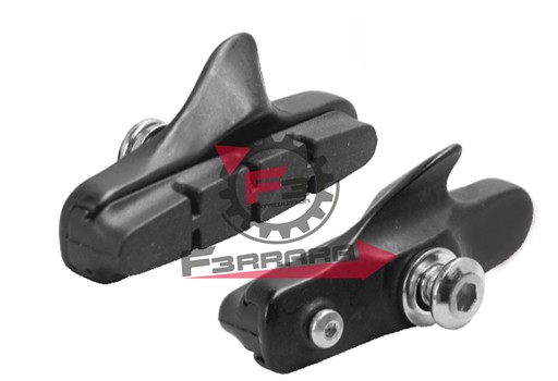 PATTINI FRENO CORSA 55MM NERI (CP)