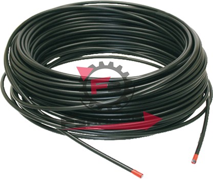 GUAINA FRENO 5 C/TEFLON NERA (30MT)