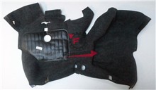 TAPPETO ANTERIORE PORTER