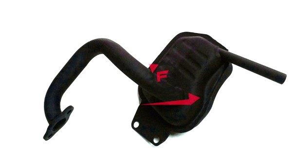 MARMITTA PIAGGIO APE 50 P SITO