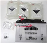 BATTERIA 12V 35AH +DX