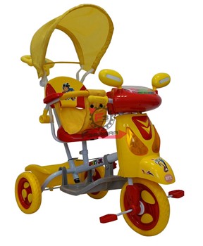 TRICICLO SCOOTER GIALLO