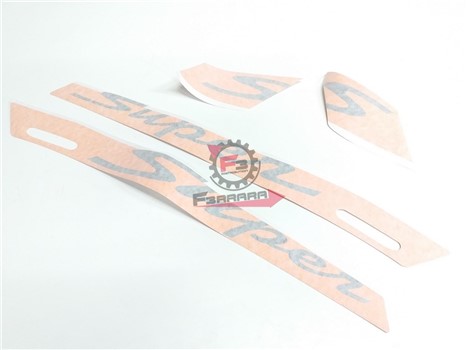 KIT TARGHETTE VESPA GTS SUPER