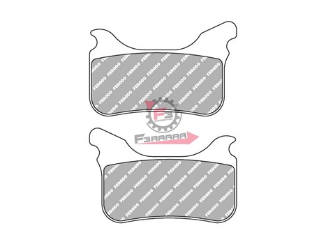 PASTIGLIE FRENO MOTO FD0462 (SR)