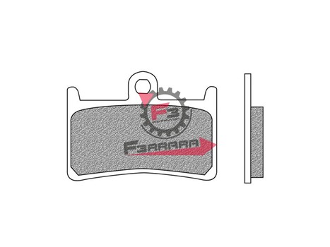 PASTIGLIE FRENO FD0190 MOTO (SR)