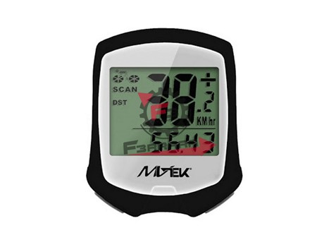 CICLOCOMPUTER 9F.C/FILO NERO/BIANCO