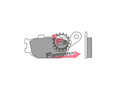 PASTIGLIE FRENO FD0172 (SR) NEWFREN