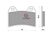 PASTIGLIE FRENO DUCATI FD0221 (SR)