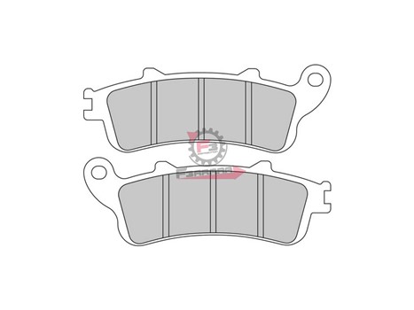 PASTIGLIE FRENO MOTO FD0255 (SR)