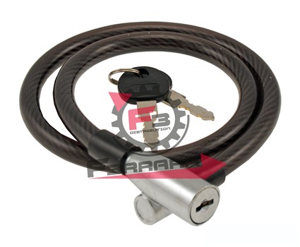 LUCCHETTO 10X1000 SPIRALE NERO