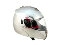 CASCO CGM THUNDERBOLT ARGENTO -XL-