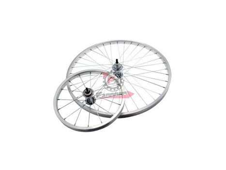 RUOTA 26X3/8 POST. MOZZO ACCIAIO