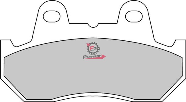 PASTIGLIE FRENO MOTO FD0054 (SR)