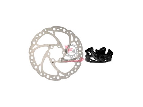 KIT FRENO DISCO POSTERIORE 160 NERO