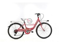 BICI DONNA 26 BRIO LOVE ROSA/BIANCO
