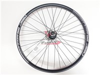 RUOTA 27,5 MTB ANTERIORE DISCO NERA