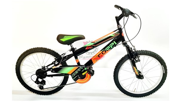 BICI BIMBO 20 HELLO 6V ARANCIO/VERDE