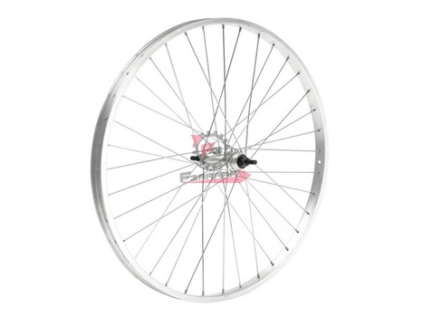 RUOTA 28X5/8 ANTER. MOZZO ALLUMINIO