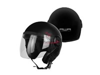 CASCO AWA PIAGGIO NERO OPACO L