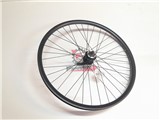 RUOTA 26 MTB ANTERIORE DISCO NERA