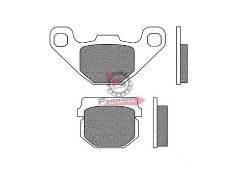 PASTIGLIE FRENO MOTO FD0226 (SR)