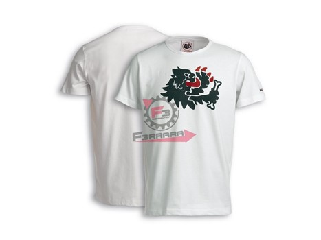 MAGLIETTA T-SHIRT LION BIANCA (M)