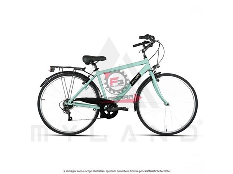 BICI UOMO 28 CORSO 7V VERDE MYLAND