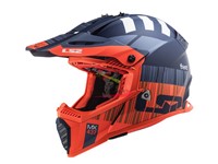 CASCO LS2 MX437 FAST EVO XCODE -XL-