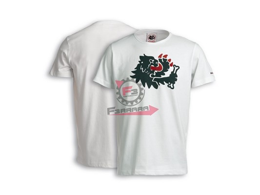 MAGLIETTA T-SHIRT LION BIANCA (S)