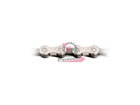 CATENA BICI 11V 118 MG ARGENTO NERO